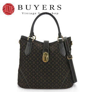 Louis Vuitton Black Idylle Fusan Monogram Elegy Handbag
